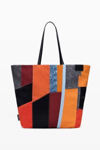 Patch tas Arty met grote handvatten - ORANGE - U