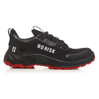 No Risk X-treme Low Black Red 1557.10 S3L | Zwart/Rood | Maat 36 - 5607421133369