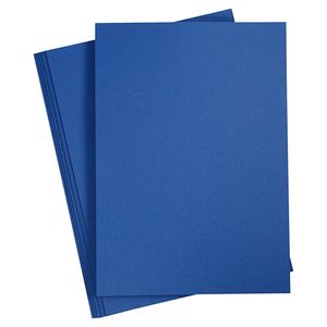 Creativ Company Gekleurd karton middernachtblauw a4, 20 vel