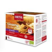 Ortis Vitalité Ginseng Bio 20 dagen Kuur