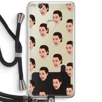 Ugly Cry Call: Huawei Ascend P10 Lite Transparant Hoesje met koord