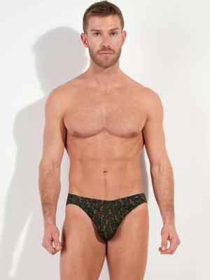 HOM - Micro Briefs - Vizzavona - khaki, Maat:2XL