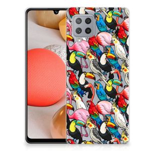 Samsung Galaxy A42 TPU Hoesje Birds