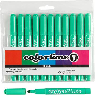 Creativ Company Lichtgroene jumbo stiften, 12st.