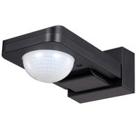 PIR bewegingssensor met schemerschakelaar - 360° - Opbouw - 20 meter bereik - Maximaal 1000 Watt - IP65 waterdicht - Zwart