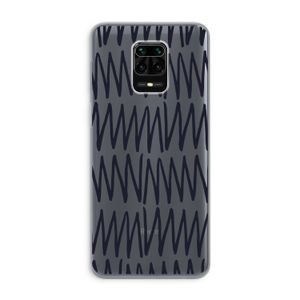 Marrakech Zigzag: Xiaomi Redmi Note 9 Pro Transparant Hoesje