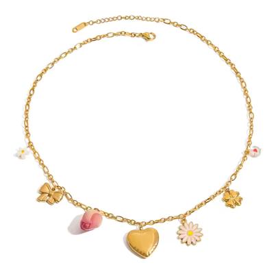 Bedelketting Happy Vibes