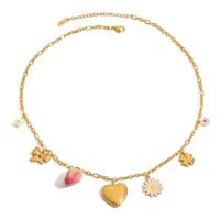 Bedelketting Happy Vibes