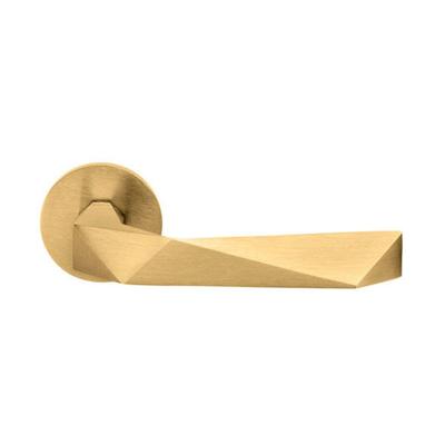 DND | Deurkruk | Luxury RR FI | Warm Goud PVD | Rond Rozet