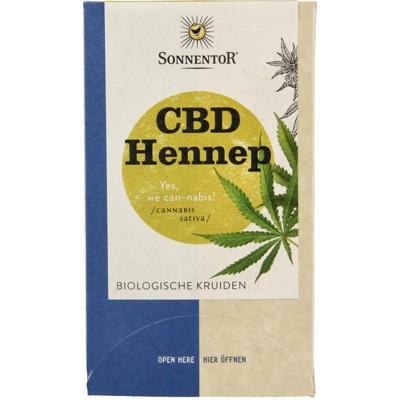Sonnentor CBD hennep thee