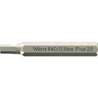Wera 840 Micro Inbus-bit 2.5 mm 1 stuk(s)