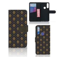 Alcatel 1S 2020 | Telefoon Hoesje | Franse Lelie | Portemonnee hoesje