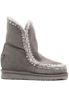 Mou bottines Eskimo à doublure lainée - Gris