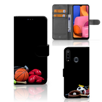 Samsung Galaxy A20s Wallet Case met Pasjes Sports