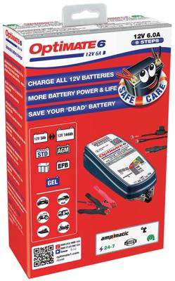 TecMATE Acculader "optimate 6 ampmatic 6a" van