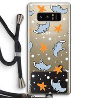Manta: Samsung Galaxy Note 8 Transparant Hoesje met koord