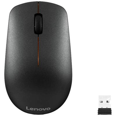 Lenovo 400 Muis Draadloos, Radiografisch Optisch Zwart 3 Toetsen 1200 dpi