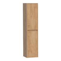 Brauer Adore - Hoge Kast - 160 cm - 2 Deuren - Greeploos - Links of Rechtsdraaiend - Forest Tan