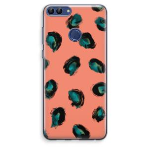 Pink Cheetah: Huawei P Smart (2018) Transparant Hoesje
