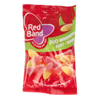 Red Band Winegums duo zoet zuur 120 Gram