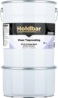 Holdbar Vloer Topcoating Extra Antislip Zijdeglans 10 kg