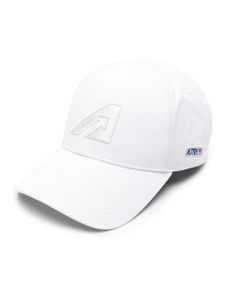 Autry casquette en coton à logo brodé - Blanc