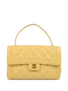 CHANEL Pre-Owned sac cabas Wild Stitch (2006) - Jaune