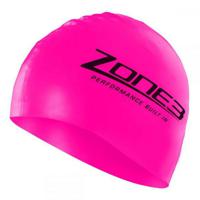 Zone3 Silicone swim cap roze - thumbnail