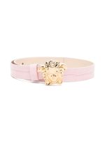 Versace Kids ceinture en cuir à motif Medusa Head - Rose - thumbnail