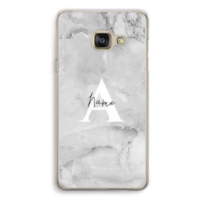 Ivory Marble: Samsung A3 (2017) Transparant Hoesje