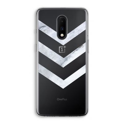 Marmeren pijlen: OnePlus 7 Transparant Hoesje