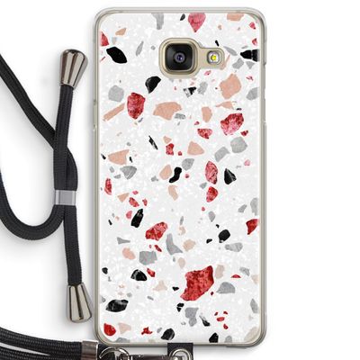 Terrazzo N°12: Samsung Galaxy A5 (2016) Transparant Hoesje met koord