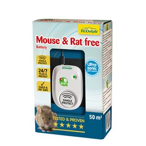 Ecostyle mouse &amp; rat free 50 op batterijen