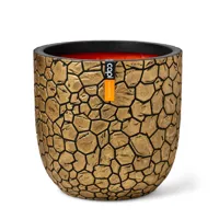 Pot bol clay nl 35x34 goud zwart