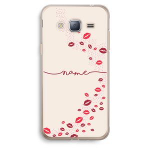 Kusjes: Samsung Galaxy J3 (2016) Transparant Hoesje