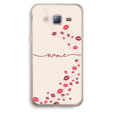 Kusjes: Samsung Galaxy J3 (2016) Transparant Hoesje