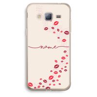 Kusjes: Samsung Galaxy J3 (2016) Transparant Hoesje