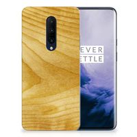 OnePlus 7 Pro Bumper Hoesje Licht Hout