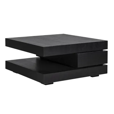 Salontafel Oakura Block C Zwart
