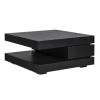 Salontafel Oakura Block C Zwart
