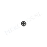 Balletje 1.6 mm zwart 4 mm