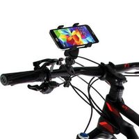 Mobiele telefoon/smartphone standaard voor op de fiets - Telefoniehouder - thumbnail