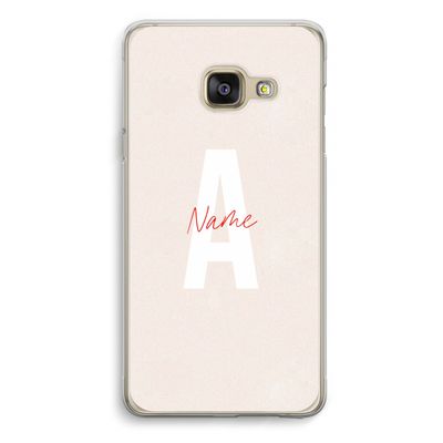 Strawberry Milkshake: Samsung A3 (2017) Transparant Hoesje