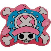 3D Kussen - ONE PIECE - Tony Chopper Logo - Microvezel - 40 cm