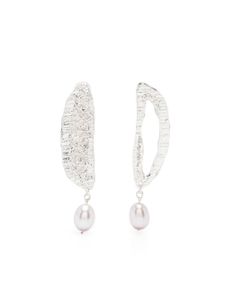 LOVENESS LEE boucles d'oreilles Elea à perles - Argent