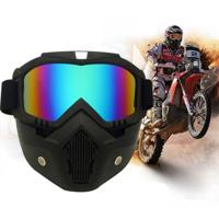 Motorfiets Off-road helm masker afneembare winddicht bril Glasses(Colour)