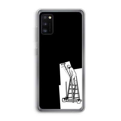 Musketon Painter: Samsung Galaxy A41 Transparant Hoesje