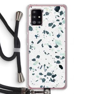 Terrazzo N°2: Samsung Galaxy A51 5G Transparant Hoesje met koord