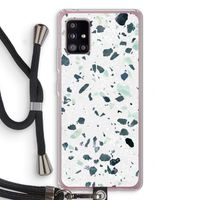 Terrazzo N°2: Samsung Galaxy A51 5G Transparant Hoesje met koord