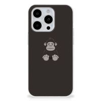 iPhone 15 Pro Telefoonhoesje met Naam Gorilla